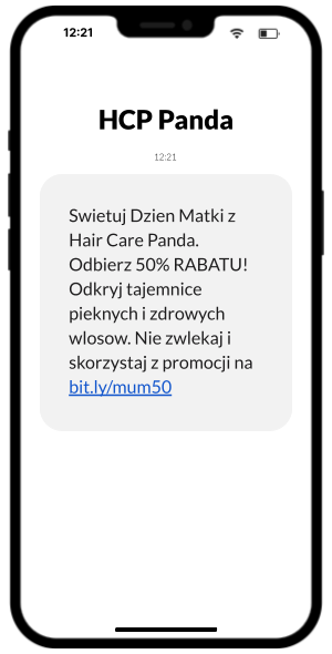 SMS marketing na Dzień Matki2