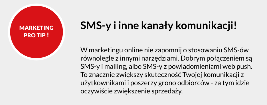 SMS i inne narzedzia komunikacji
